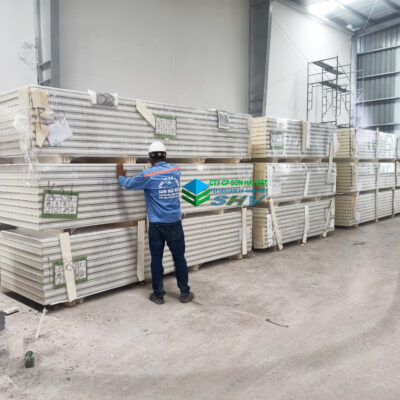 Thi công nhà máy STF