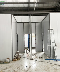 Một góc của công trình Bệnh viện Hòa Lợi