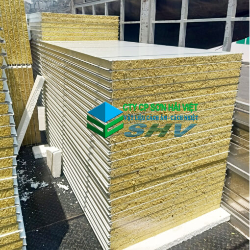 Panel Rockwool chống cháy