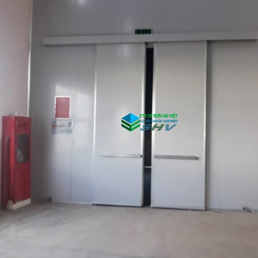 Cửa lùa panel phòng sạch